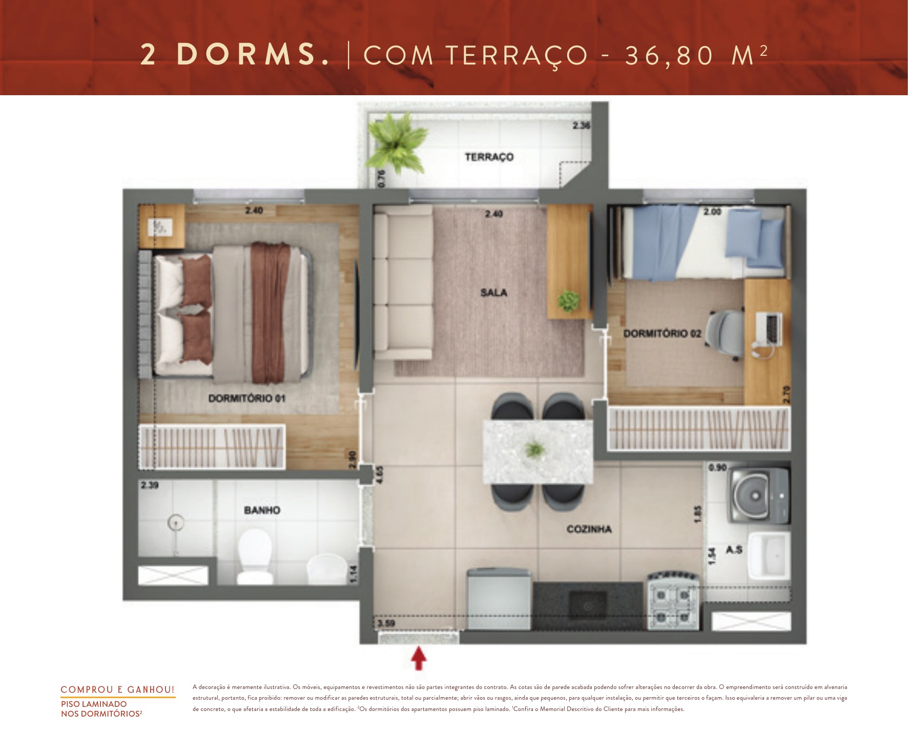 Planta do Marco Freguesia