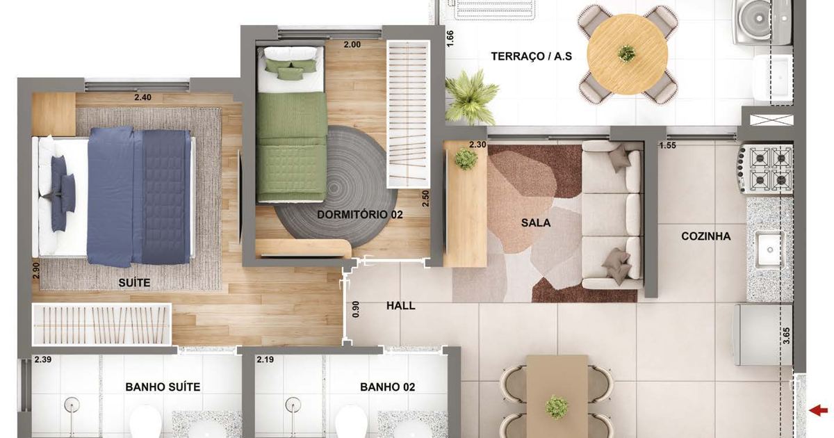 Planta do WL Boa Vista